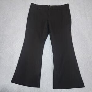 Studio by Torrid 20R Wide Leg Rayon Blend Work Pants Stretch Belt Loops Bootcut